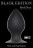 Чёрная анальная пробка Thick Anal Plug Medium - 9,5 см. 