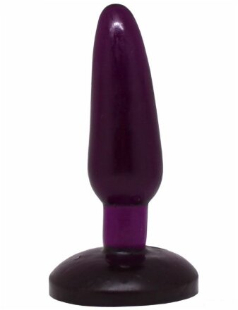 Фиолетовая анальная пробка HONEY DOLLS - 16 см. 