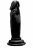 Чёрный фаллоимитатор Realistic Cock 6&quot; - 15 см. 