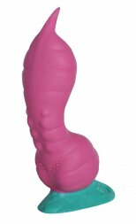 Розовый фаллоимитатор &quot;Крок Small&quot; - 21 см.