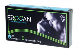Возбуждающие капсулы для мужчин Erogan - 20 капсул (300 мг.)