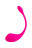 Ярко-розовое виброяйцо Lovense Lush 2 