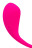 Ярко-розовое виброяйцо Lovense Lush 2 