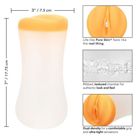 Ультрамягкий мастурбатор-вагина Deep Pussy Grip 
