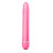 Розовый тонкий классический вибратор Slimline Vibe - 17,8 см. 