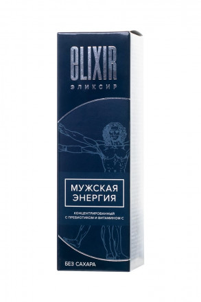 Эликсир для мужчин «Мужская энергия» на соке черники - 200 мл. 