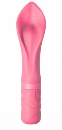 Розовый мини-вибратор Mamasita’s Fantastic Shield - 15,2 см. 
