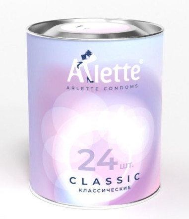 Классические презервативы Arlette Classic - 24 шт. 