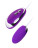 Фиолетовое виброяйцо A-Toys - 6,5 см. 