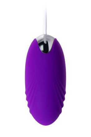 Фиолетовое виброяйцо A-Toys - 6,5 см. 