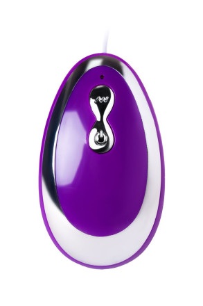 Фиолетовое виброяйцо A-Toys - 6,5 см. 