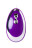 Фиолетовое виброяйцо A-Toys - 6,5 см. 