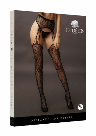 Пикантные стрип-панти Suspender Leopard Pantyhose 