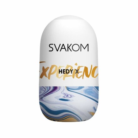 Набор из 5 белых мастурбаторов Hedy X Experience 