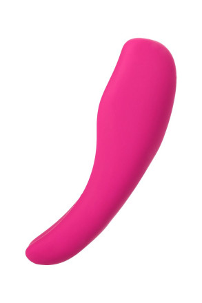 Розовый вибратор FLIRTY для ношения в трусиках 