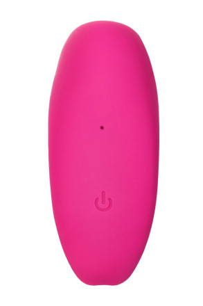 Розовый вибратор FLIRTY для ношения в трусиках 