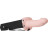 Полый поясной фаллоимитатор FlexSkin Hollow Strap-On - 15,2 см. 