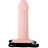 Полый поясной фаллоимитатор FlexSkin Hollow Strap-On - 15,2 см. 