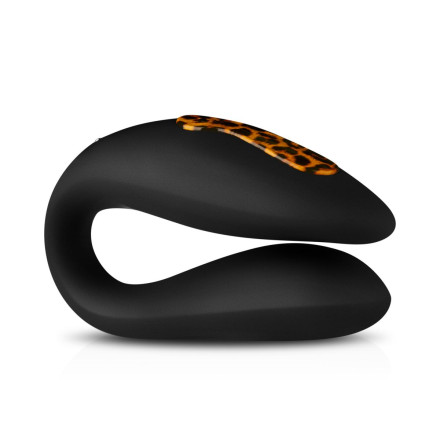 Леопардовый вибромассажер для пар Zuna Couples Vibrator 