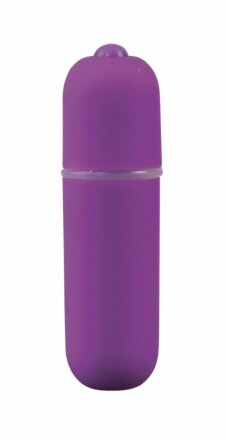 Фиолетовая вибропуля Power Bullet - 6,2 см. 