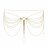 Золотистое украшение из цепочек Magnifique Metallic Chain Waist Jewelry 