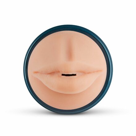 Кофейный мастурбатор-вагина FPPR. Mouth 