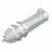 Закрытая прозрачная насадка Crystal sleeve - 12,8 см. 