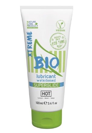 Интимный увлажняющий гель BIO SuperGlide Xtreme - 100 мл. 