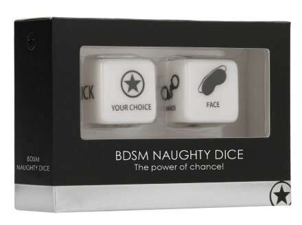 Игральные кубики BDSM Naughty Dice 