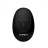 Черная анальная пробка Slim R Smooth Rimming Plug with Remote - 14 см. 