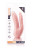 Телесный фаллоимитатор 8 Inch DP Cock - 20,32 см. 