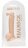Телесный фаллоимитатор Silicone Dildo With Balls - 22,8 см. 