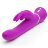 Лиловый вибратор-кролик Curve Rechargeable Rabbit Vibrator - 25,4 см. 