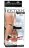 Чёрный полый страпон 7&quot; Silicone Hollow Strap-On - 18 см. 