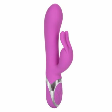 Лиловый вибратор с клиторальным зайчиком Enchanted Bunny 