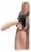 Большой полый страпон телесного цвета Extreme Hollow Strap-On - 25,5 см. 