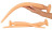 Набор из 3 телесных удлиненных анальных пробок Super Long Flexible Butt Plug Set 