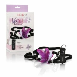 Розовая клиторальная бабочка с отростком Venus Penis
