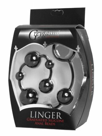 Анальная цепочка Linger Graduated Anal Beads - 35 см. 