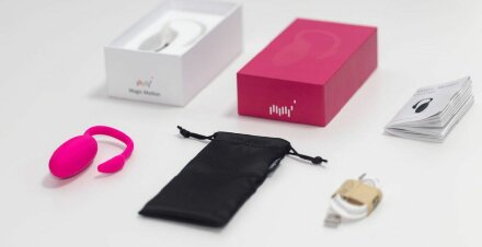 Розовый вагинальный стимулятор Flamingo 