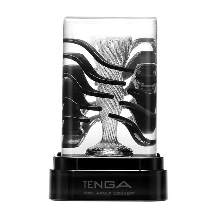 Прозрачный мастурбатор Tenga Crysta Leaf 