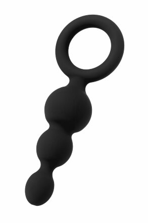 Набор чёрных анальных цепочек Satisfyer Plugs 