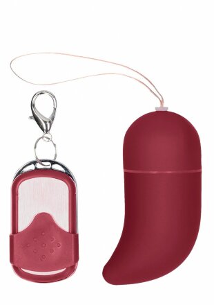 Красное виброяйцо Small Wireless Vibrating G-Spot Egg 