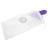 Фиолетовый вибромассажер с клиторальной стимуляцией Clitoral Suction Rabbit - 24,5 см. 