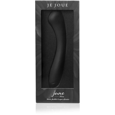 Черный вибратор Je Joue Juno - 17 см. 