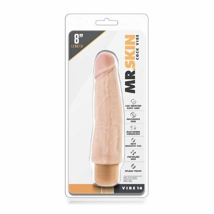 Телесный вибратор Cock Vibe 14 - 20,3 см. 