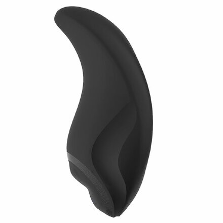 Черный клиторальный стимулятор Bcurious Premium 