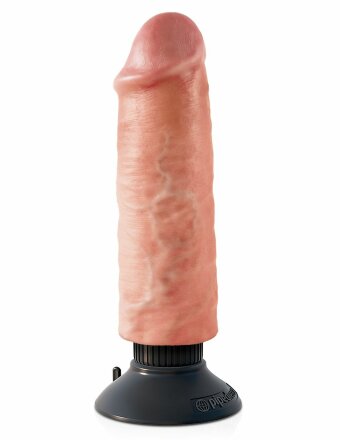 Вибромассажер-реалистик 6&quot; Vibrating Cock - 17,8 см. 