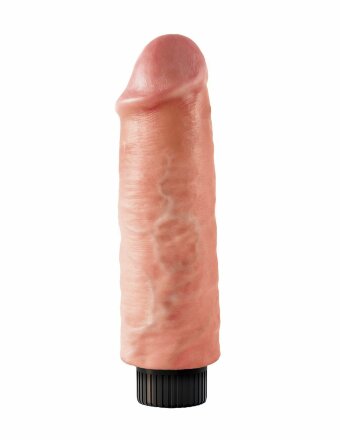 Вибромассажер-реалистик 6&quot; Vibrating Cock - 17,8 см. 