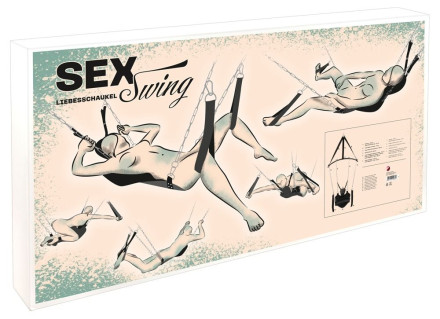 Секс-качели с лежаком и подголовником Sex Swing 
